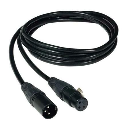 JESCOLIGHTING Dmx Extension Cable Plug And Play - 3 ft. LCC-XLR3-EXT-32
